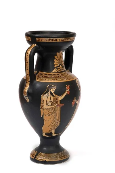 Сувенирная греческая ваза — стоковое фото