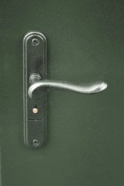 Μεταλλική πόρτα λαβή — Φωτογραφία Αρχείου