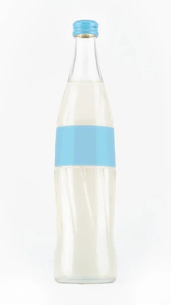 Limonadenflasche auf weißem Hintergrund — Stockfoto
