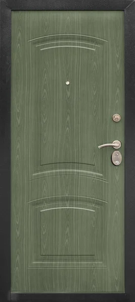 Внешняя металлическая дверь — стоковое фото