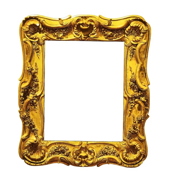 Quadro de imagem dourada — Fotografia de Stock