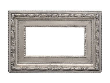 Gümüş ahşap çerçeve