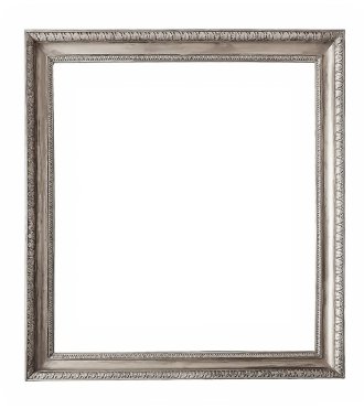 Gümüş ahşap çerçeve