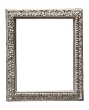 Gümüş ahşap çerçeve