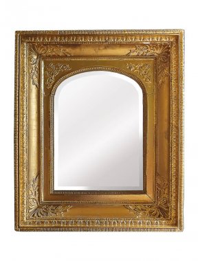 Yaldızlı ahşap ayna