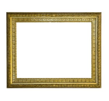 yaldızlı ahşap çerçeve