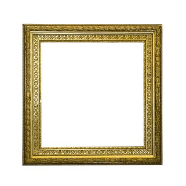 yaldızlı ahşap çerçeve