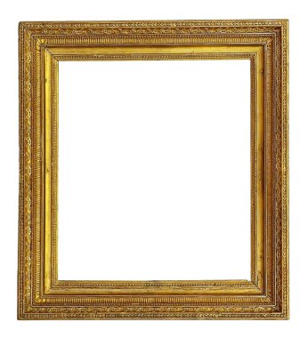 yaldızlı ahşap çerçeve