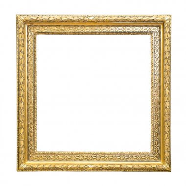 yaldızlı ahşap çerçeve