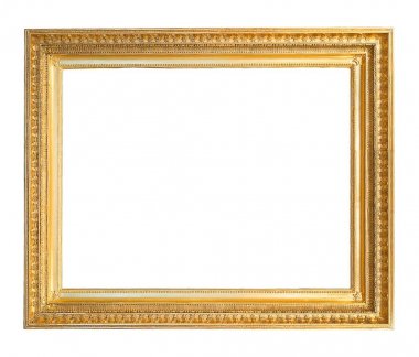 yaldızlı ahşap çerçeve