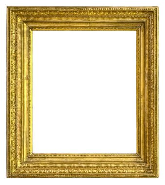 yaldızlı ahşap çerçeve