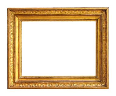 yaldızlı ahşap çerçeve