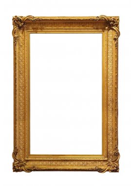 yaldızlı ahşap çerçeve