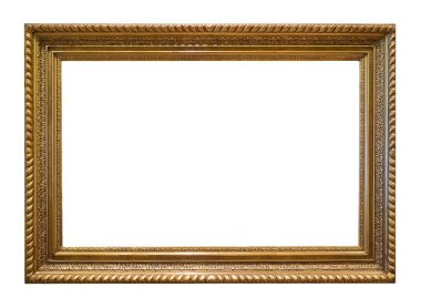 Altın ahşap çerçeve