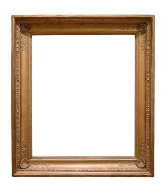 Altın ahşap çerçeve