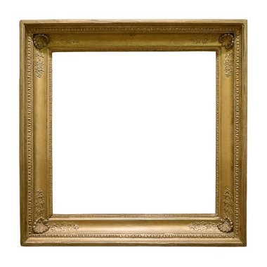 Altın ahşap çerçeve