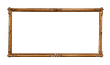 Altın ahşap çerçeve