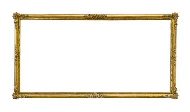 Altın ahşap çerçeve