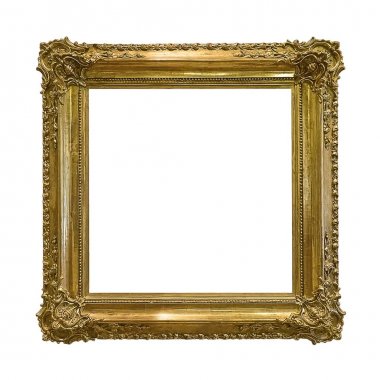 Altın ahşap çerçeve