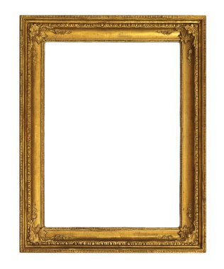 Altın ahşap çerçeve