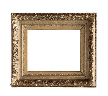 Altın ahşap çerçeve