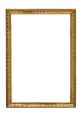 yaldızlı ahşap çerçeve