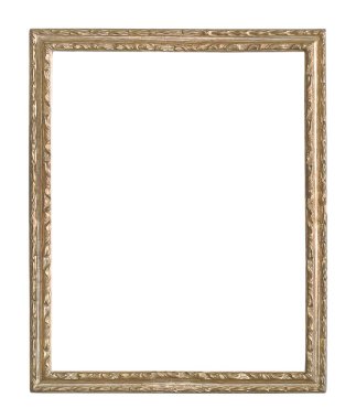 yaldızlı ahşap çerçeve