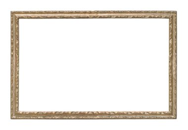 yaldızlı ahşap çerçeve