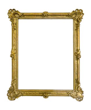 yaldızlı ahşap çerçeve