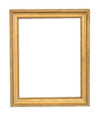 yaldızlı ahşap çerçeve