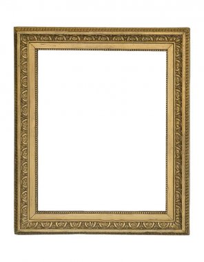 yaldızlı ahşap çerçeve