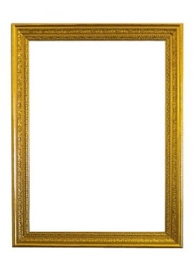 yaldızlı ahşap çerçeve