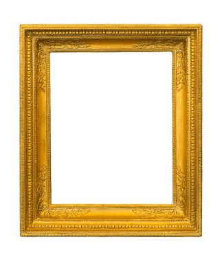 yaldızlı ahşap çerçeve