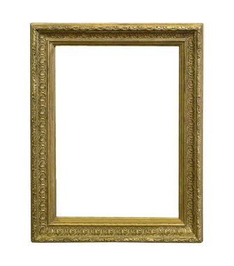 yaldızlı ahşap çerçeve