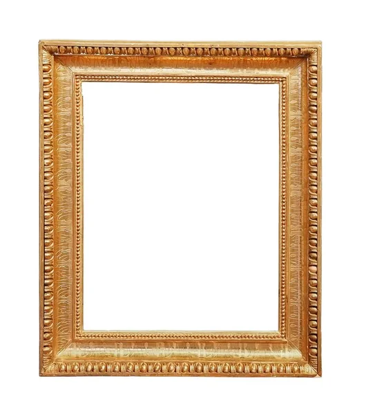 Gouden houten frame — Stockfoto
