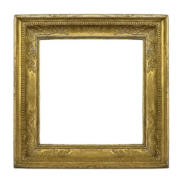 Gouden houten frame — Stockfoto