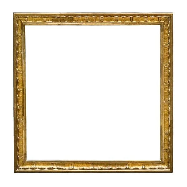 Vergulde houten frame — Stockfoto