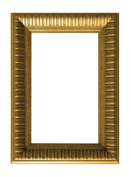 Vergulde houten frame — Stockfoto