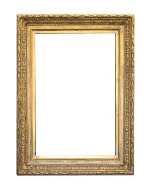 yaldızlı ahşap çerçeve