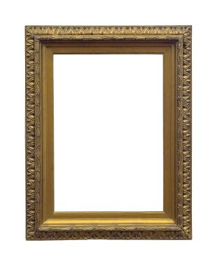 yaldızlı ahşap çerçeve