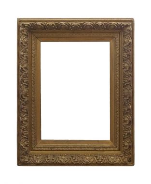 yaldızlı ahşap çerçeve