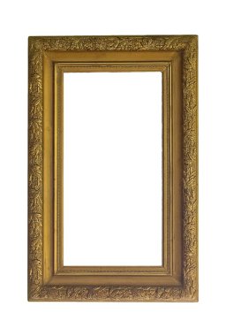 yaldızlı ahşap çerçeve