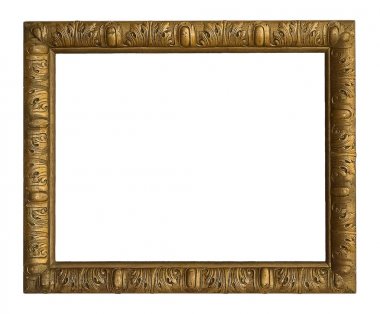 yaldızlı ahşap çerçeve