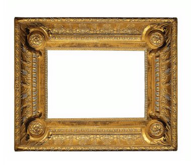 yaldızlı ahşap çerçeve