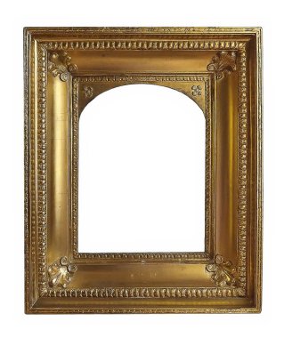 yaldızlı ahşap çerçeve