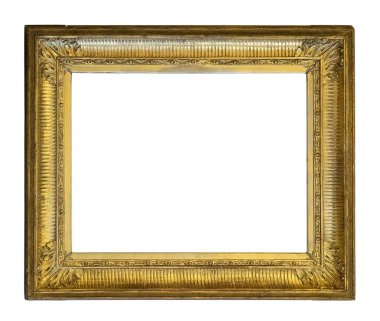 yaldızlı ahşap çerçeve