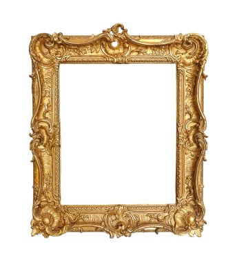 yaldızlı ahşap çerçeve