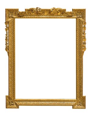 yaldızlı ahşap çerçeve