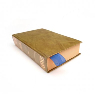 Beyaz arkaplan üzerine kitap aç