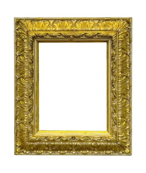 กรอบไม้สีทอง — ภาพถ่ายสต็อก